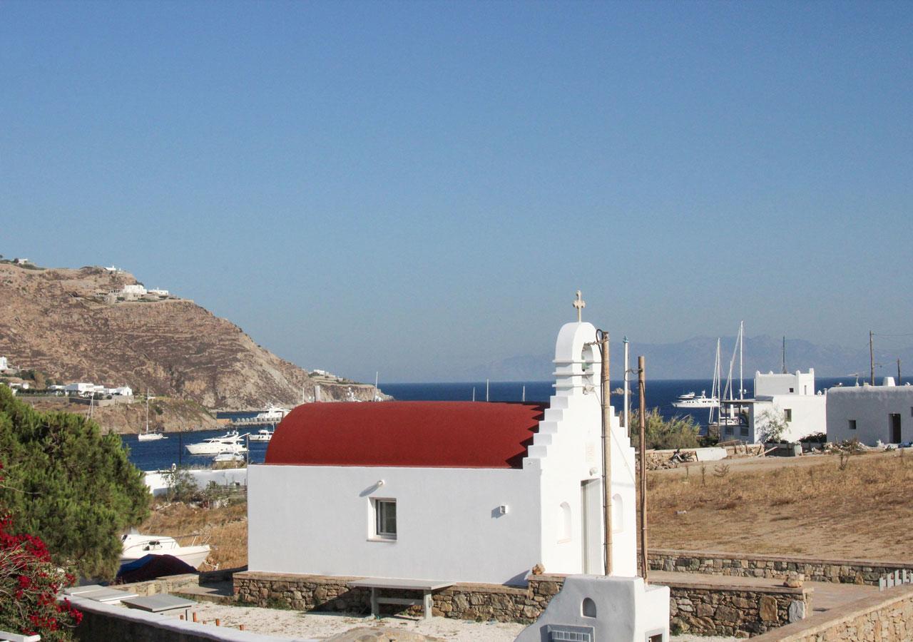 ホテル Mykonos Cactus オルノス エクステリア 写真