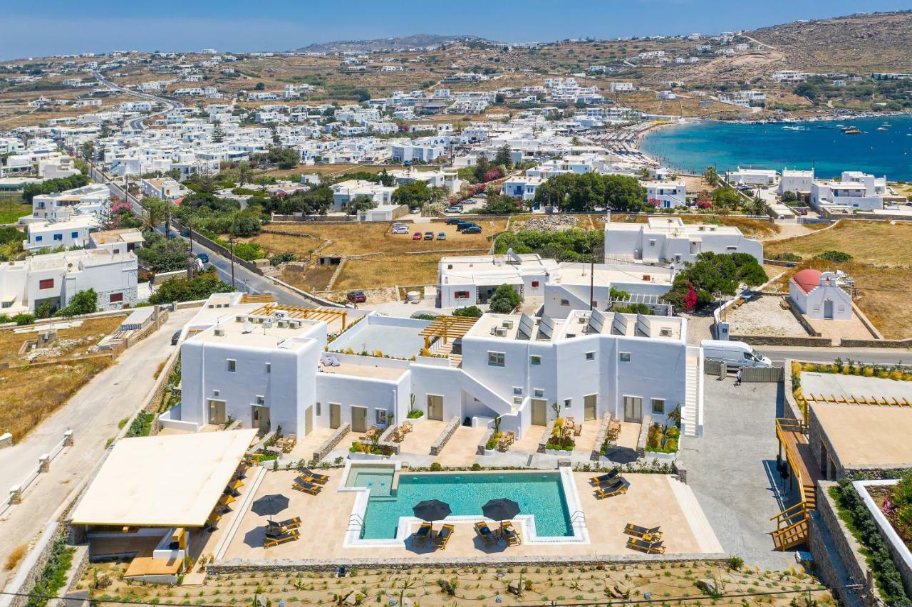 ホテル Mykonos Cactus オルノス エクステリア 写真