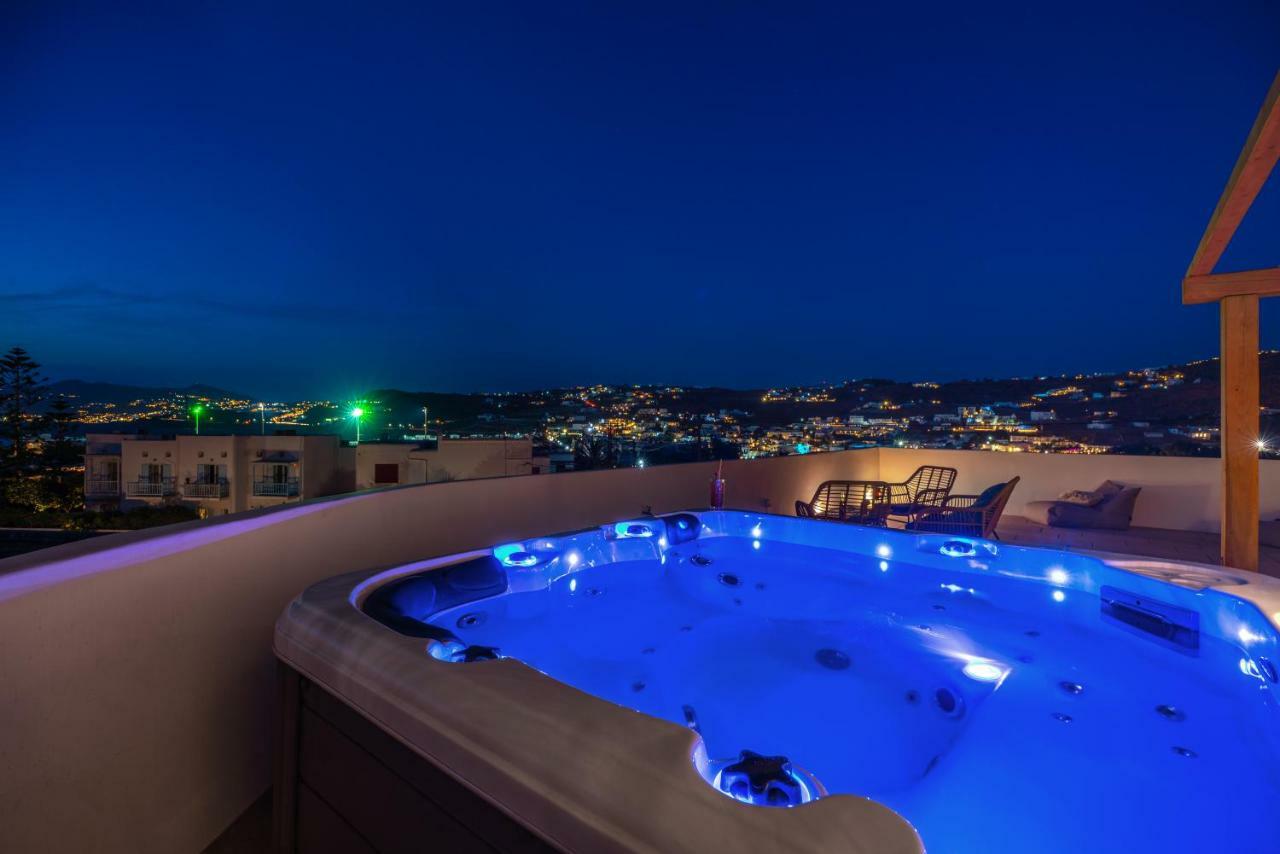 ホテル Mykonos Cactus オルノス エクステリア 写真