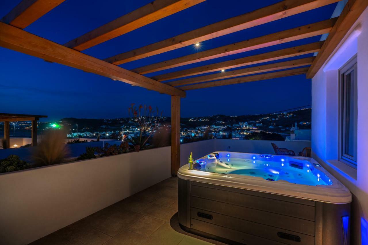 ホテル Mykonos Cactus オルノス エクステリア 写真