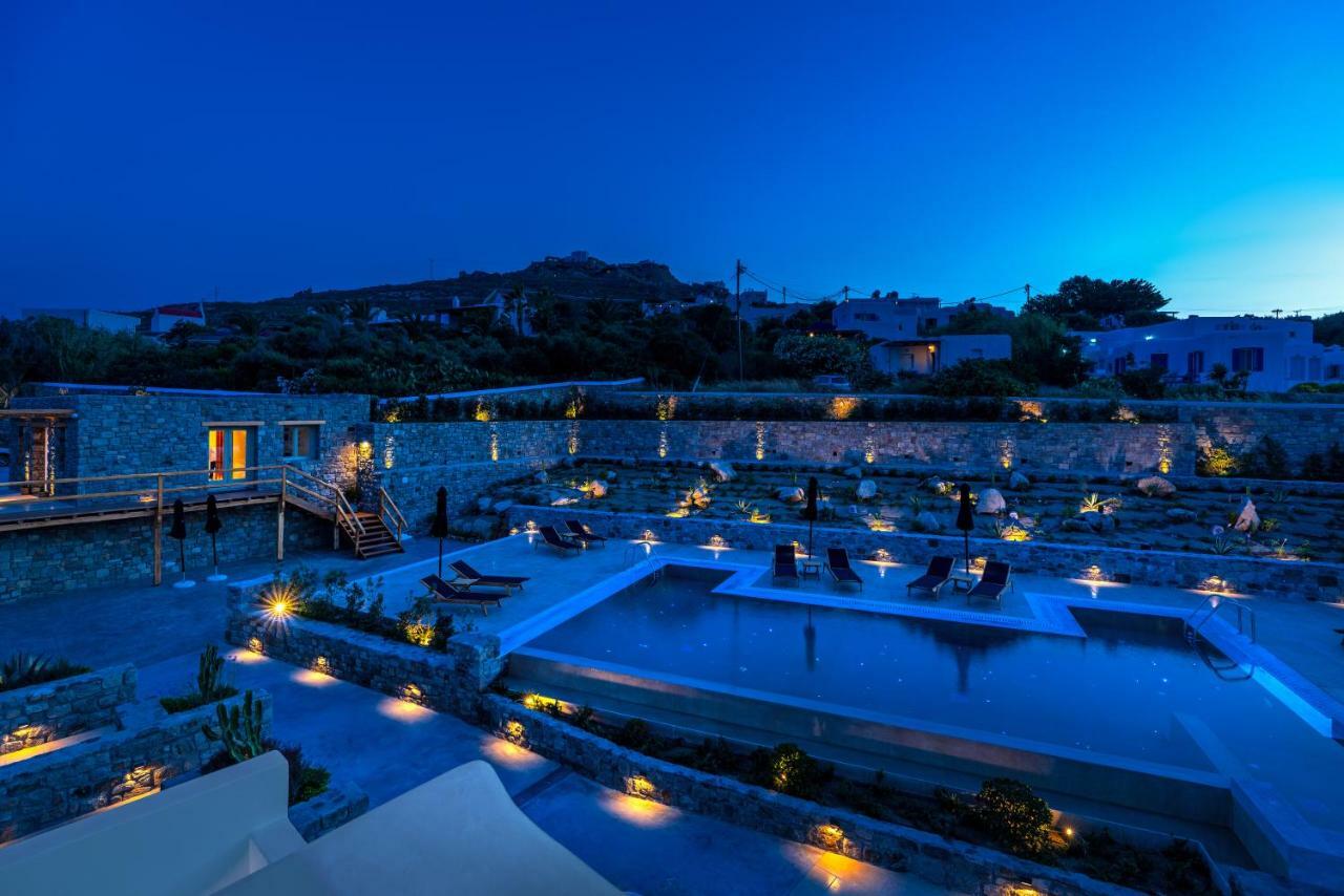 ホテル Mykonos Cactus オルノス エクステリア 写真