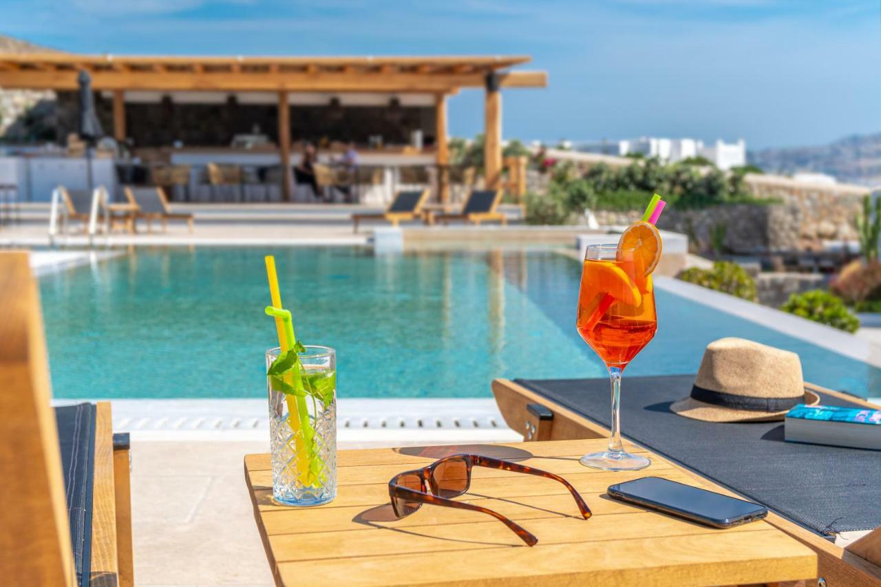 ホテル Mykonos Cactus オルノス エクステリア 写真