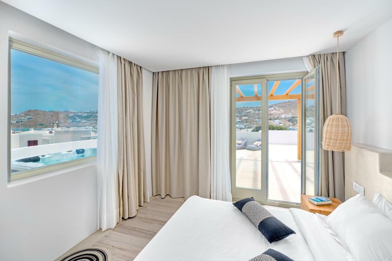 ホテル Mykonos Cactus オルノス エクステリア 写真
