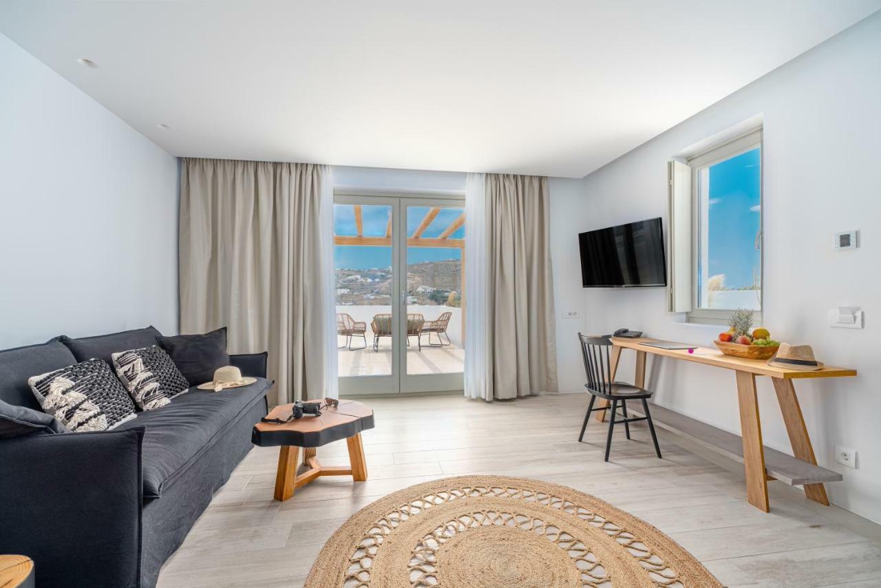 ホテル Mykonos Cactus オルノス エクステリア 写真